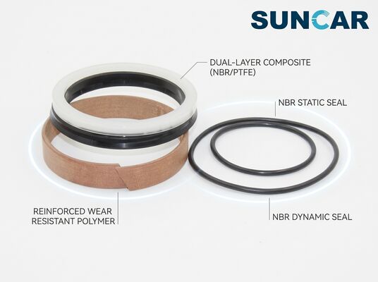 Acquistare Kit guarnizioni pistone braccio 375-0732 per C.A.T. E306 E306E fabbricazione online