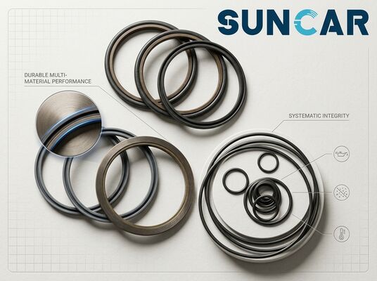 Acquistare 204-2721 Kit di tenuta del cilindro del boom per C.A.T. E330C E345B II E345B L E350 M325C MH M325D L MH fabbricazione online