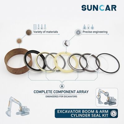 Acquistare 168-0759 204-2720 234-4672 Boom/Arm Cylinder Seal Kit for C.A.T E322B L E322C FM E325B L E330B L E345B II E345B L E350 M325B W330B fabbricazione online