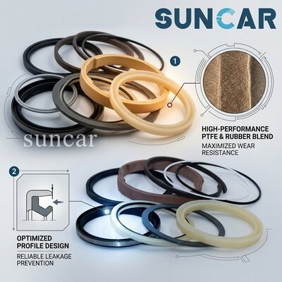 204-2721 Boom Cylinder Seal Kit For C.A.T. E330C E345B II E345B L E350 M325C MH M325D L MH